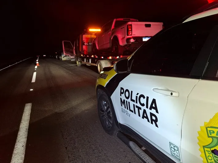 S10 bate na traseira de caminhão na PR-317, em Floresta